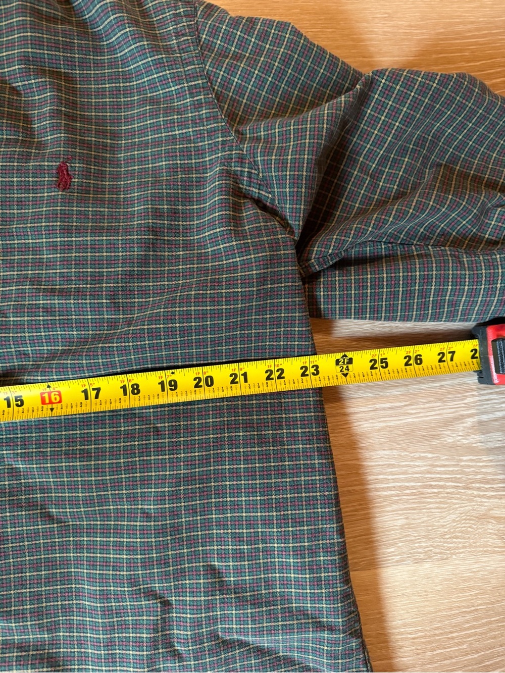 Ralph Lauren Men’s Black and Green Plaid Button-Down Shirt - Picture 6 of 7